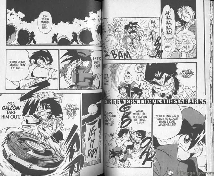 Bakuden Shoot Beyblade Chapter 4.1 21